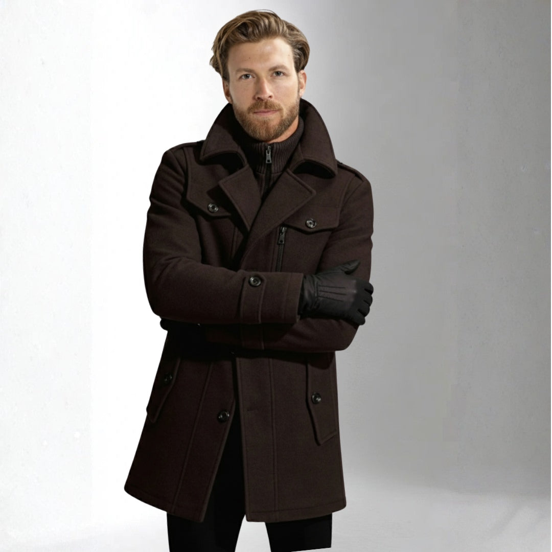 Men’s Brown Coat | Ciara Wear