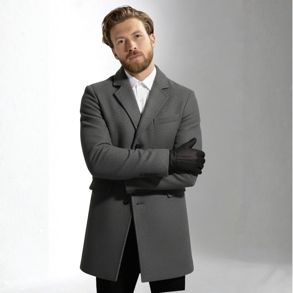 Men’s Gray Coat | Ciara Wear