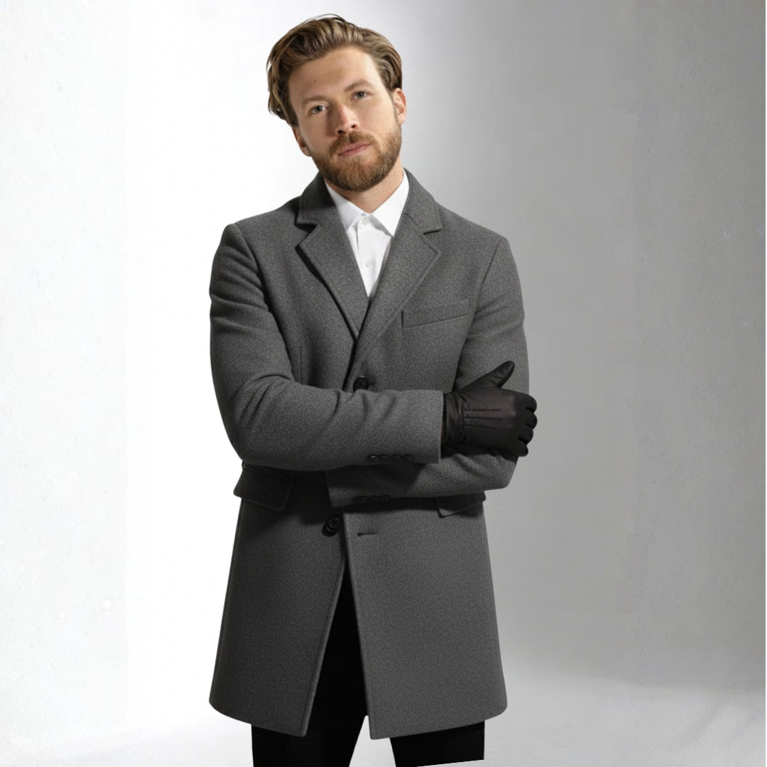 Men’s Gray Coat | Ciara Wear