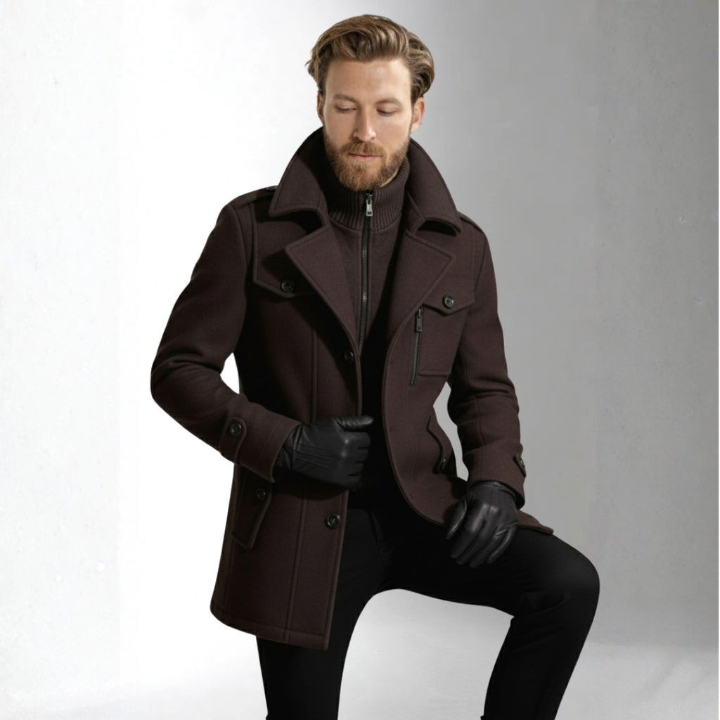 Men’s Brown Coat | Ciara Wear
