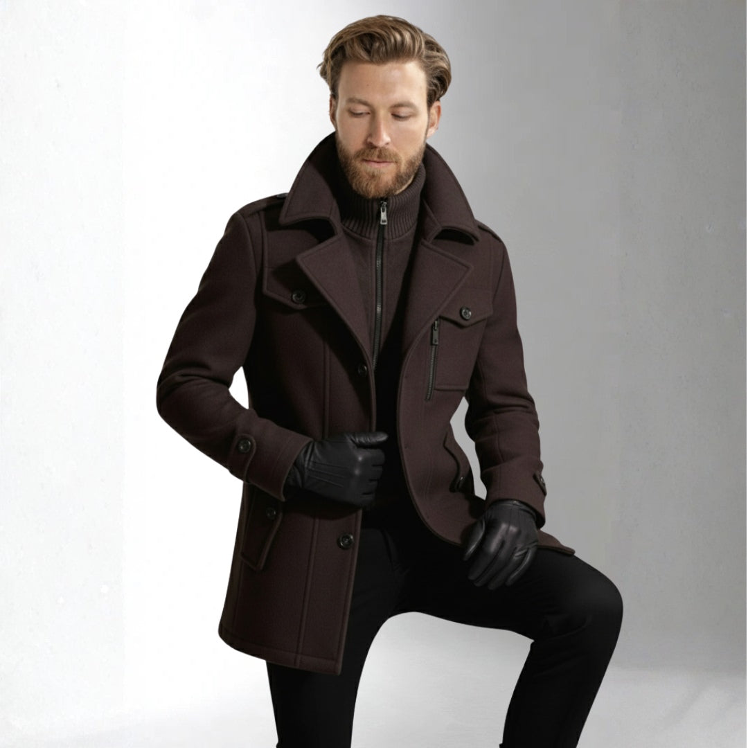 Men’s Brown Coat | Ciara Wear