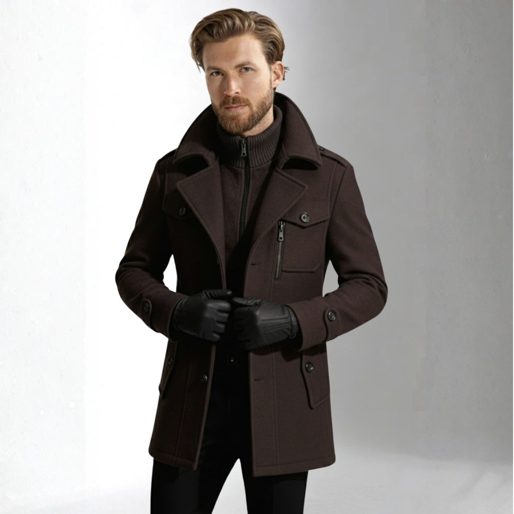 Men’s Brown Coat | Ciara Wear