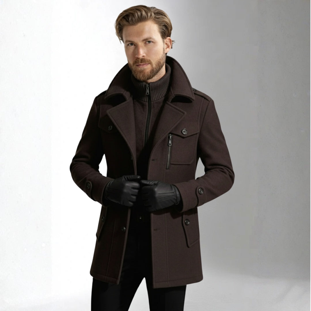 Men’s Brown Coat | Ciara Wear