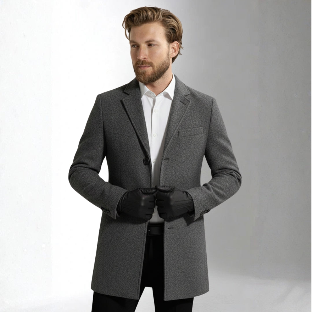 Men’s Gray Coat | Ciara Wear