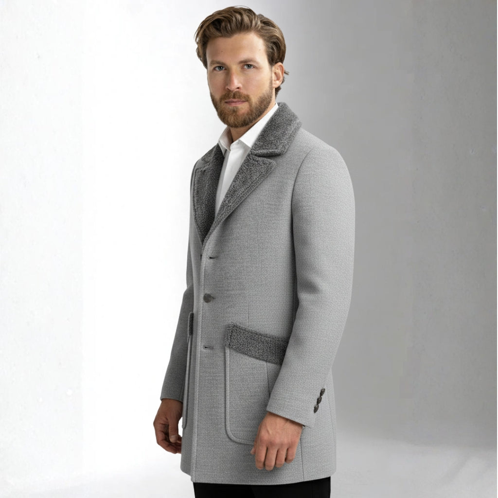 Men’s Gray With Collar | Ciara Wear