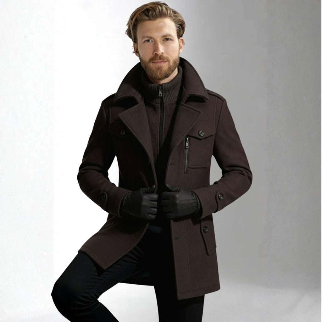 Men’s Brown Coat | Ciara Wear