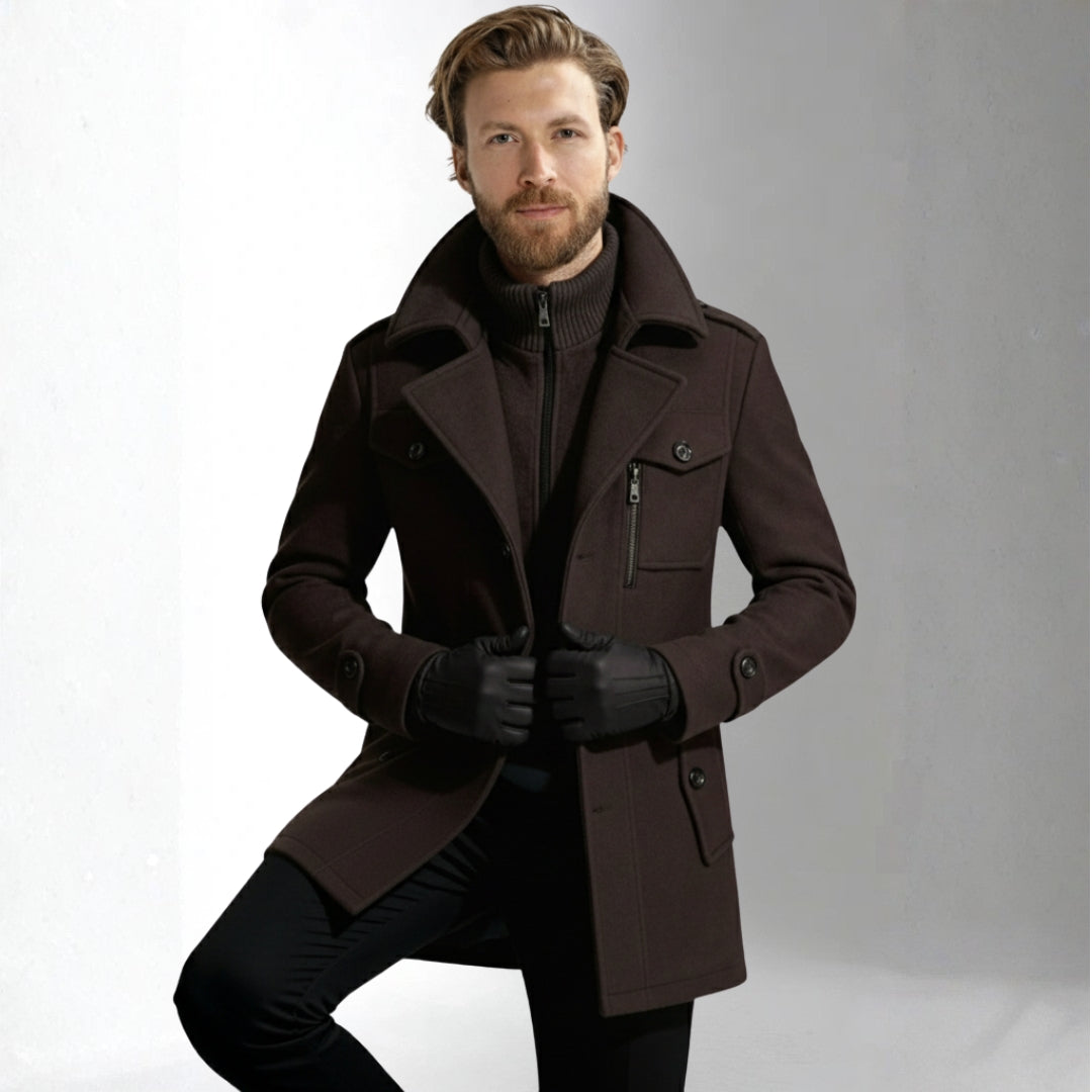 Men’s Brown Coat | Ciara Wear